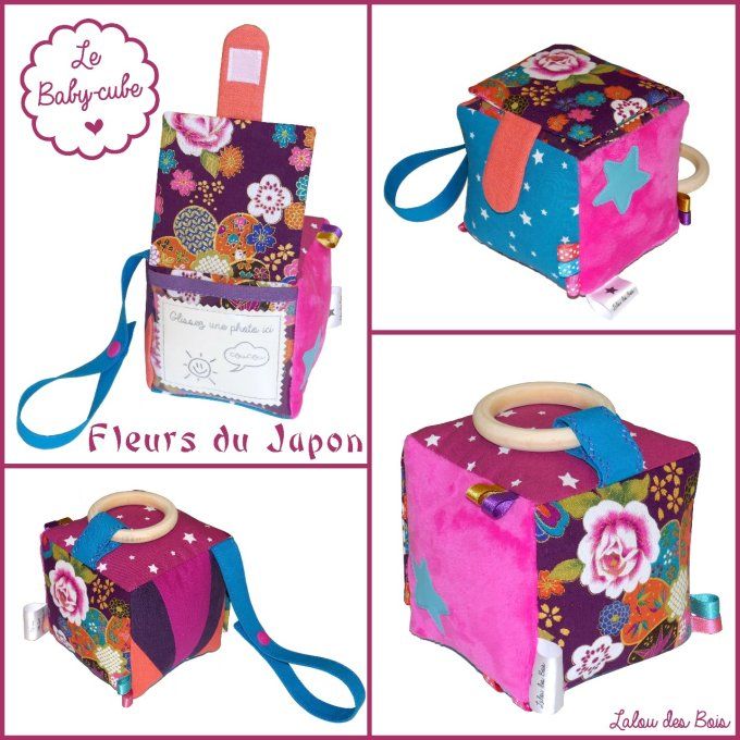 Le baby-cube Fleurs du Japon