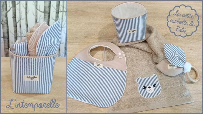 Corbeille de bébé L'intemporelle
