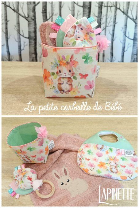 Corbeille de bébé Lapinette