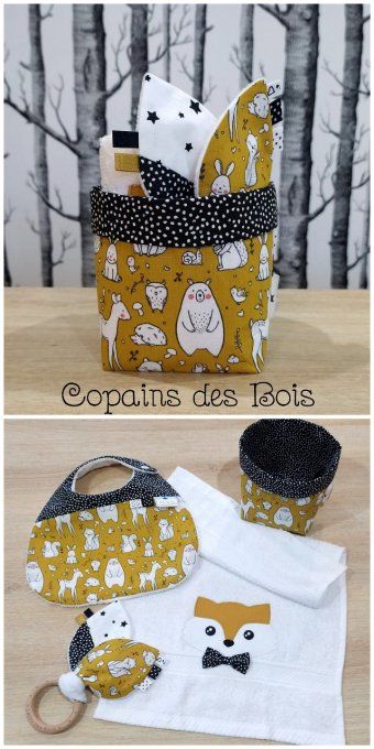 Corbeille de bébé Copains des bois