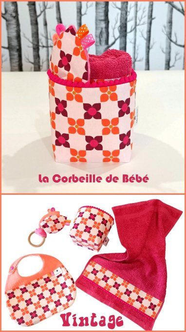 Corbeille de Bébé Vintage