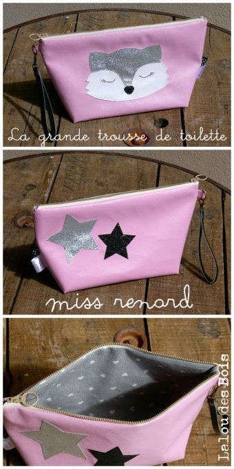 Trousse de toilette Miss renard