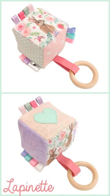 Anneaux de dentition "Mini cube"