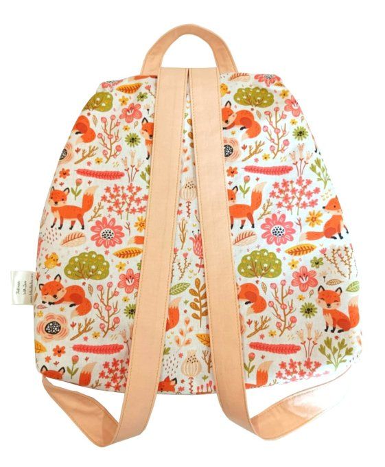 Petit sac à dos Renarde dorée