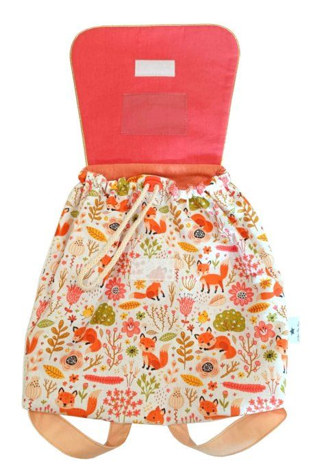 Petit sac à dos Renarde dorée