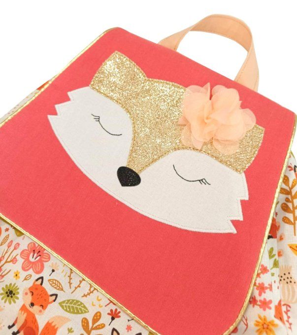 Petit sac à dos Renarde dorée