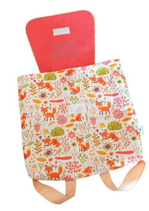 Petit sac à dos Renarde dorée