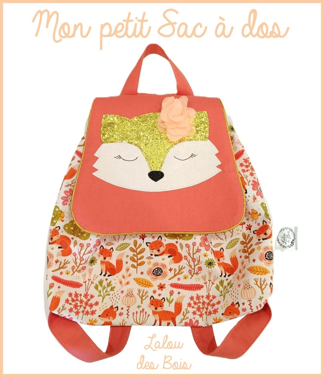 Petit sac Renarde Corail