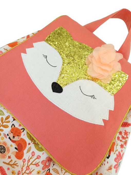 Petit sac Renarde Corail