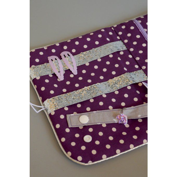 Pochette des coquettes Renard mauve