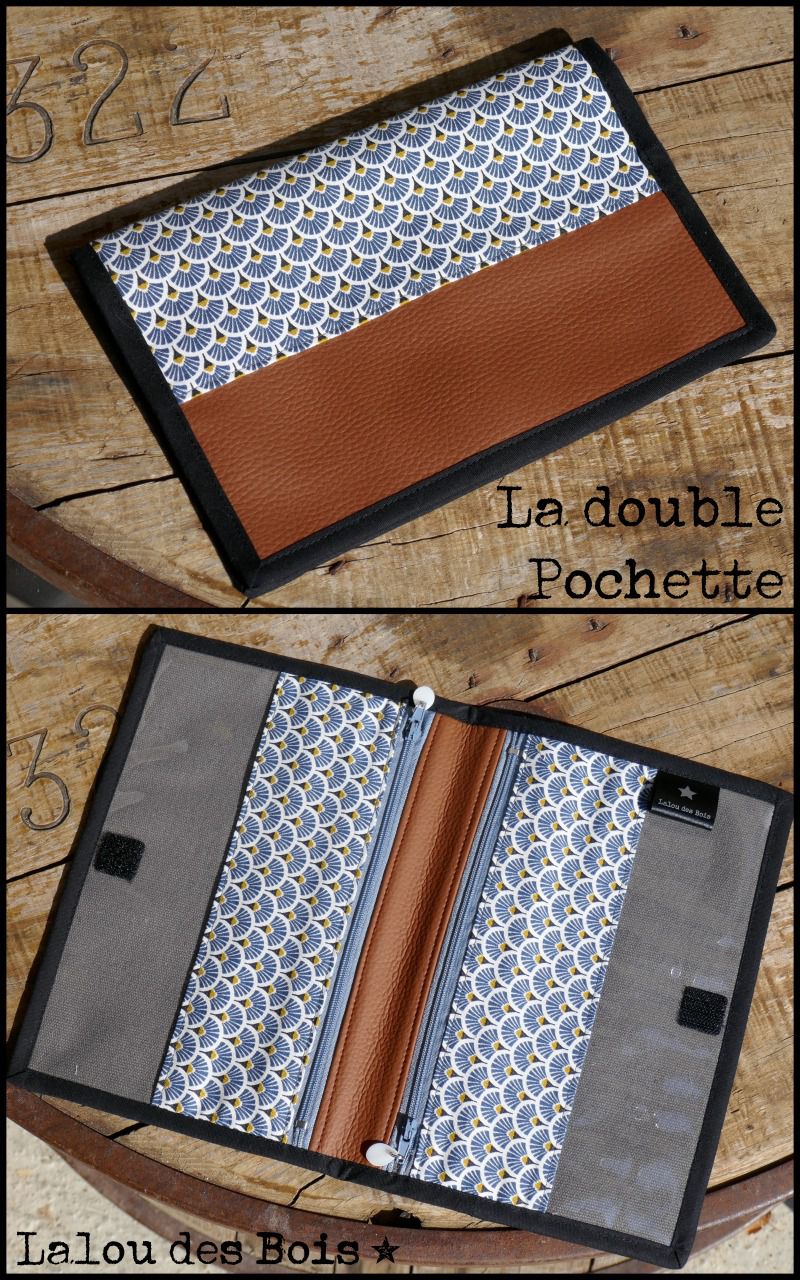 Double pochette Vintage