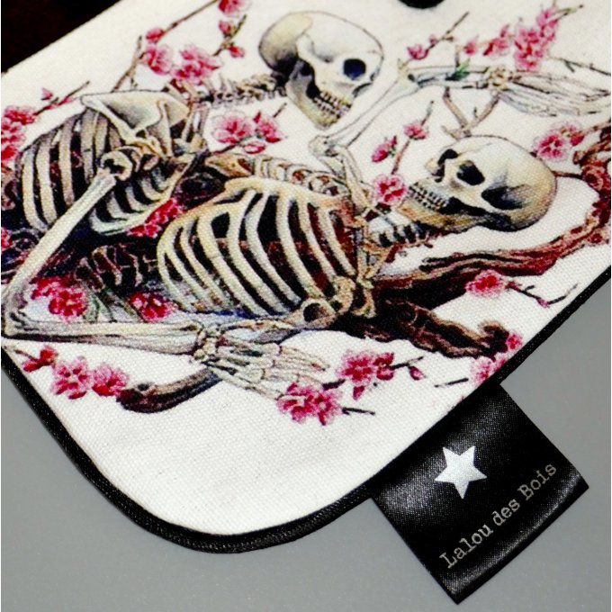 Pochette Skull à dragonne