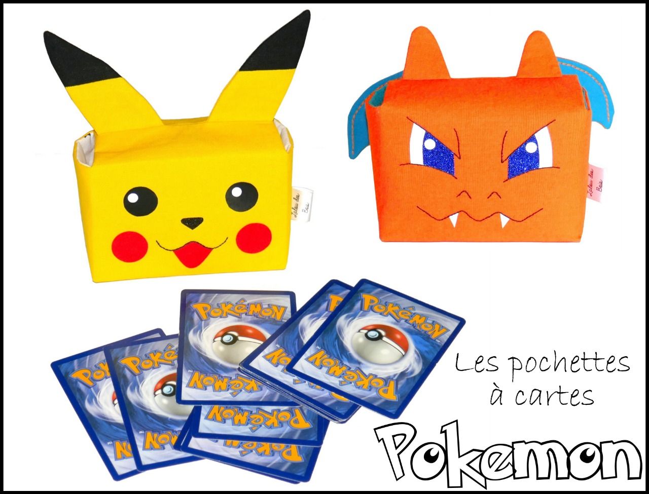 Pochette à cartes Pokemon - Laloudesbois