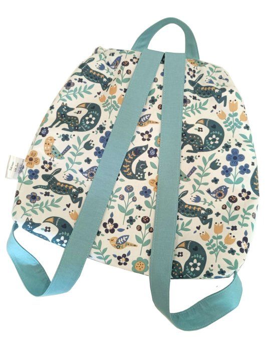 Petit sac à dos Renard gris