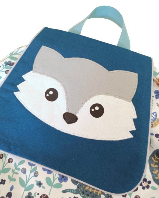 Petit sac à dos Renard gris