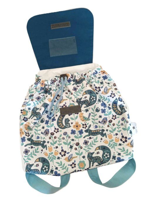 Petit sac à dos Renard gris