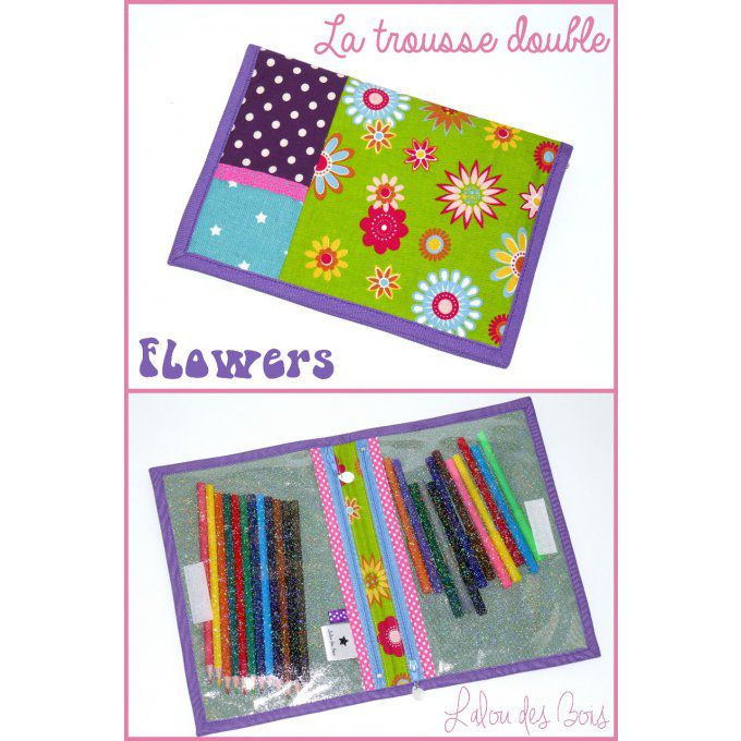 Trousse double Flowers