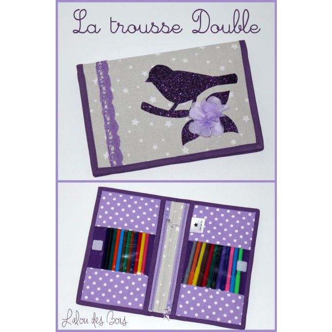 Trousse double Bird