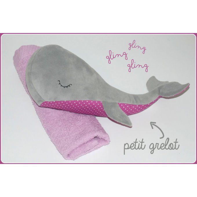 Trousseau de bébé Petite baleine