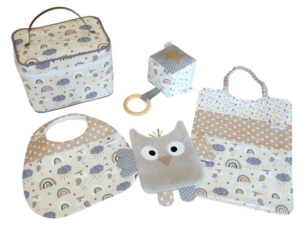 Le petit vanity garni Hibou - Laloudesbois