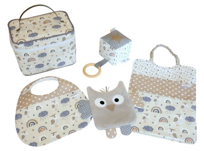 Le petit vanity garni Hibou